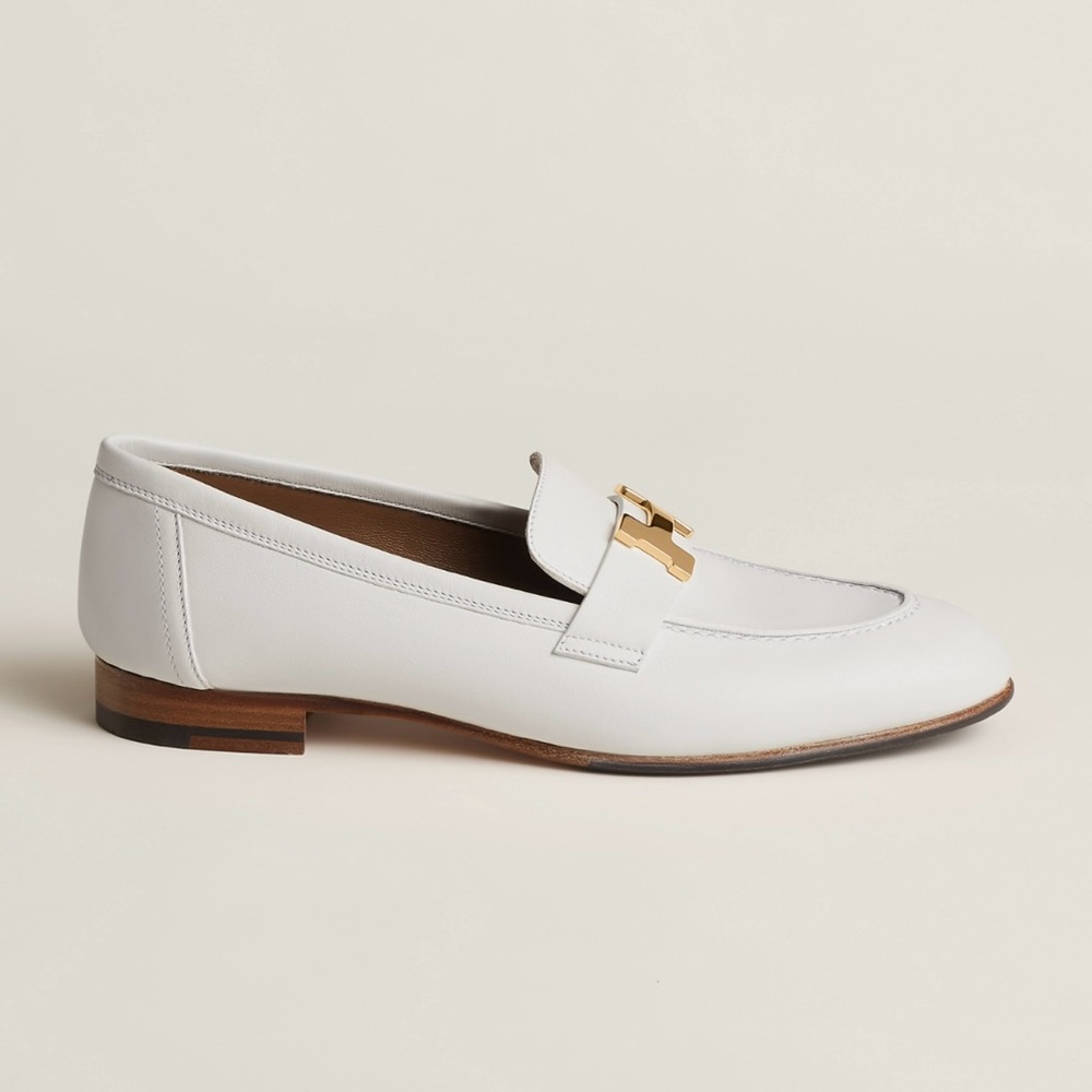 Hermes Paris Loafer 37 🤍💛 - Picture 5 of 13